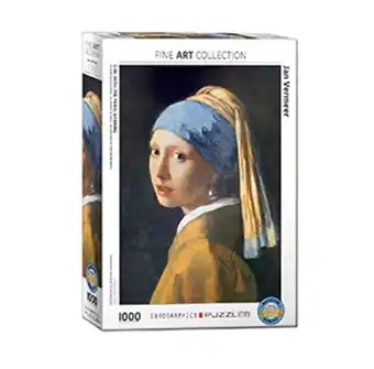 Tiendas EFE Rompecabezas de 1000 piezas - vermeer girl earring oferta