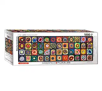 Tiendas EFE Rompecabezas de 1000 piezas - color squares panorama oferta