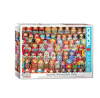Tiendas EFE Rompecabezas de 1000 piezas - russian matryoshka dolls oferta