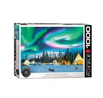 Tiendas EFE Rompecabezas de 1000 piezas - northern lights oferta