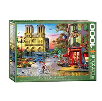 Tiendas EFE Rompecabezas de 1000 piezas - notre dame by davison oferta