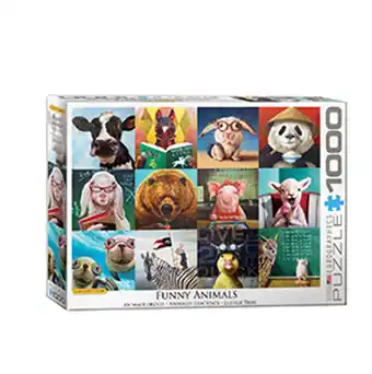 Tiendas EFE Rompecabezas de 1000 piezas - animal by heffernan oferta