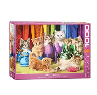 Tiendas EFE Rompecabezas de 1000 piezas - kitten pride oferta