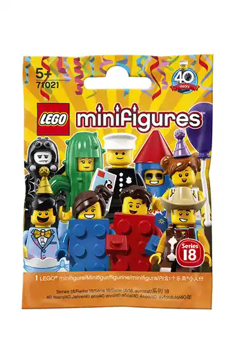 Tiendas EFE Lego minifiguras serie 18-2017 oferta