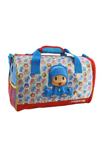 Tiendas EFE Maletín scool poco deluxe de tela con bolsillos oferta