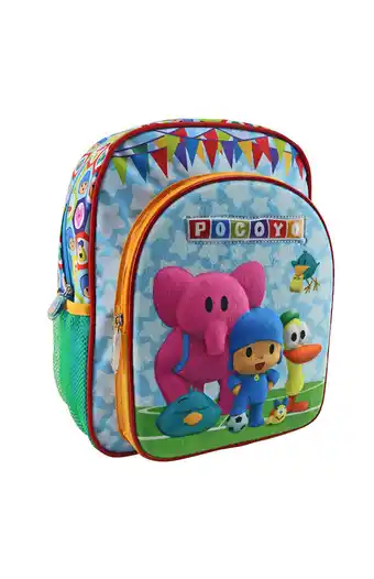 Tiendas EFE Mochila scool pocoyo eva 3d teddy con 2 bolsillos oferta