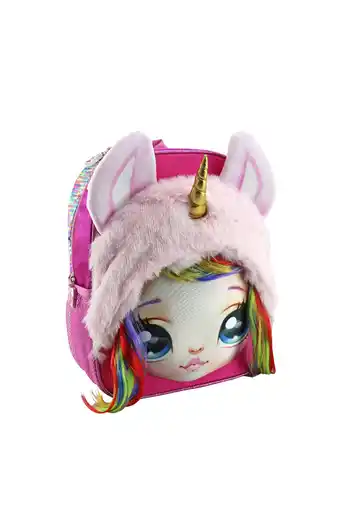 Tiendas EFE Mochila scool premium nanana 3d con capucha y cabello real oferta