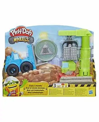 Tiendas EFE Play doh vehiculo wheels grúa y montacargas oferta
