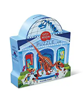 Tiendas EFE Rompecabezas día en el museo de dinosaurios 48 piezas oferta