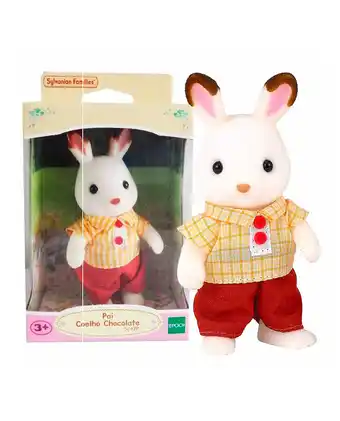 Tiendas EFE Padre conejo sylvanian families de chocolate oferta