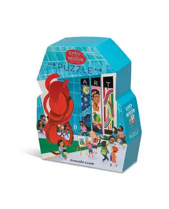 Tiendas EFE Rompecabezas día en el museo de arte 48 piezas oferta