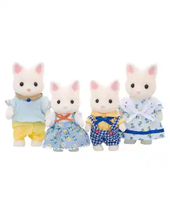 Tiendas EFE Familia de gatos de seda sylvanian families oferta