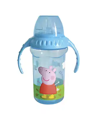 Tiendas EFE Tomatodo peppa con caña celeste oferta