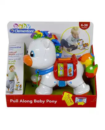Tiendas EFE Juguete de arrastre pony pull clementoni oferta