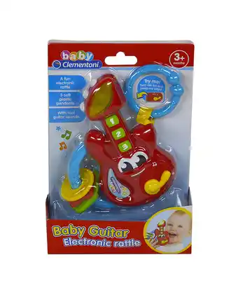 Tiendas EFE Sonajero musical guitarra clementoni oferta
