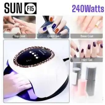 Linio Lámpara led para uñas marca sun f15 60... oferta