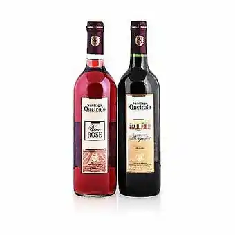 Tottus Pack vino santiago queirolo borgoña + rosé oferta