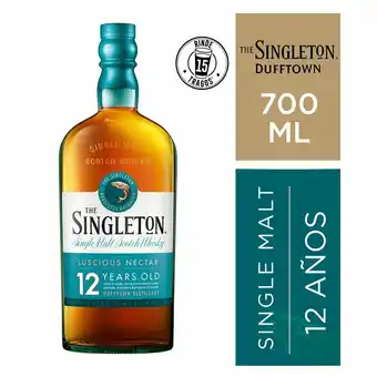 Tottus Single malt scotch whisky 12 años oferta