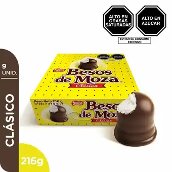 Tottus Chocolate besos de moza clásico oferta
