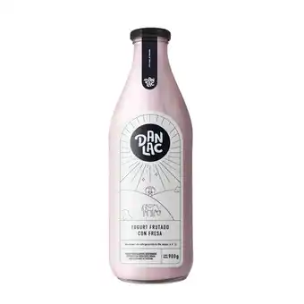 Tottus Yogurt frutado fresa vidrio oferta