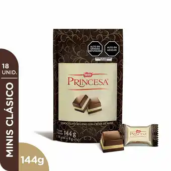 Tottus Chocolate princesa 18 unds oferta