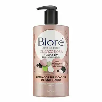 Tottus Limpiador purificador rosa cuarzo carbon 200ml oferta