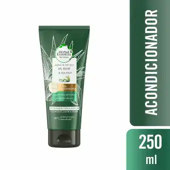 Tottus Acond herbal essences 6x aloe sea kelp color oferta