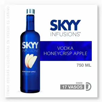 Tottus Vodka skyy honey apple oferta