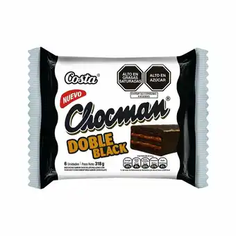 Bizcocho chocman doble black 53g