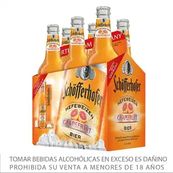 Tottus Cerveza trigo toronja x 330ml oferta