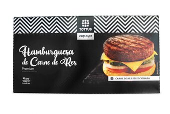 Hamburguesa premium de carne