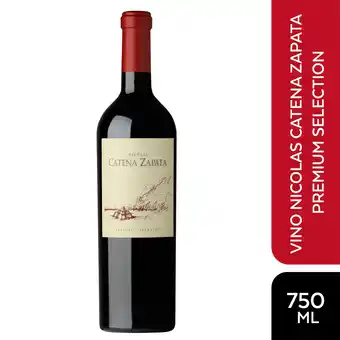 Tottus Vino tinto catena zapata malbec 750 ml oferta