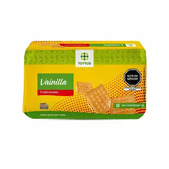 Tottus Galleta dulces sabor vainilla oferta