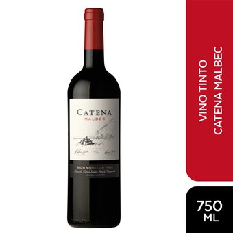 Tottus Vino tinto catena zapata malbec 750 ml oferta
