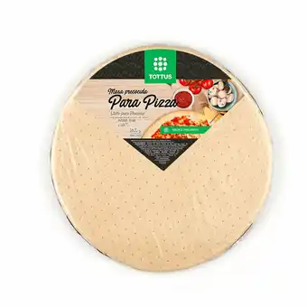 Tottus Masa precocida para pizza oferta