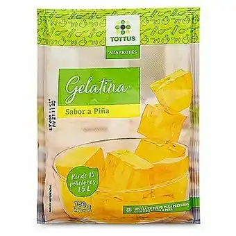 Tottus Gelatina sabor a sabor a piña oferta
