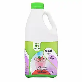 Tottus Yogurt bebib fresa light oferta