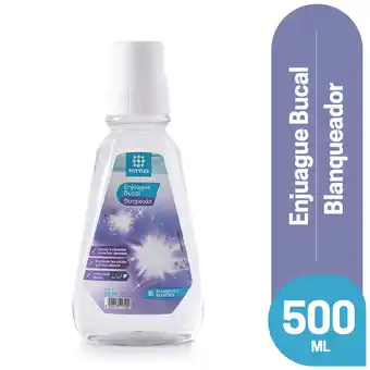 Tottus Enjuague bucal blanqueador oferta