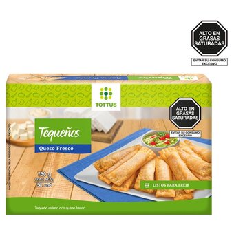 Tottus Tequenos con queso fresco congelados oferta