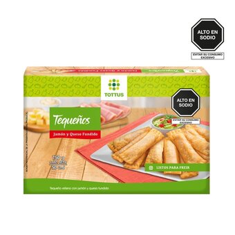 Tottus Tequenos con jamon y queso congelados oferta