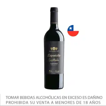 Tottus Vino cuvee alexand carmenere oferta