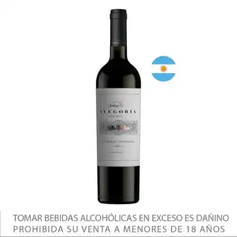 Tottus Vino tinto alegoria gran reserva cabernet sauvignon oferta
