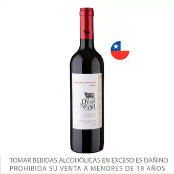 Tottus Vino tinto x 750 ml oveja negra cabernet oferta