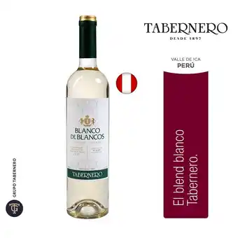 Tottus Vino blanco de blancos oferta