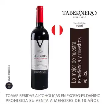 Tottus Vino vittoria reserva cabernet sauvignon oferta