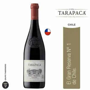 Tottus Vino gran reserva carmenere oferta