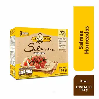Tottus Galletas salmas horneadas 144 gr oferta