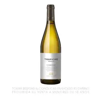 Tottus Vino trapiche reserva chardonnay bot oferta