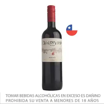 Tottus Vino tinto valdivieso merlot oferta