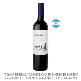 Tottus Vino zuccardi q cabernet sauvignon oferta